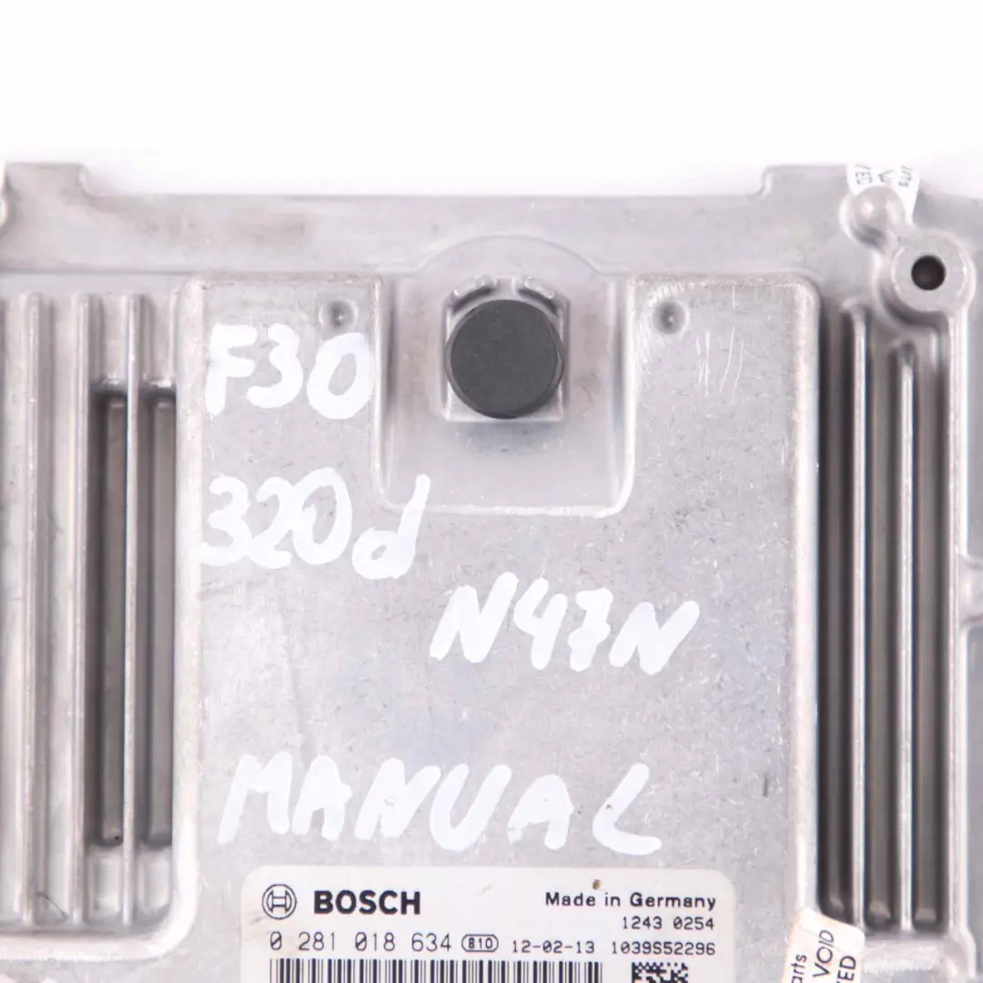 BMW F20 F30 F32 120d 320d 420d Diesel N47N 184HP Control motor ECU DDE 8518568