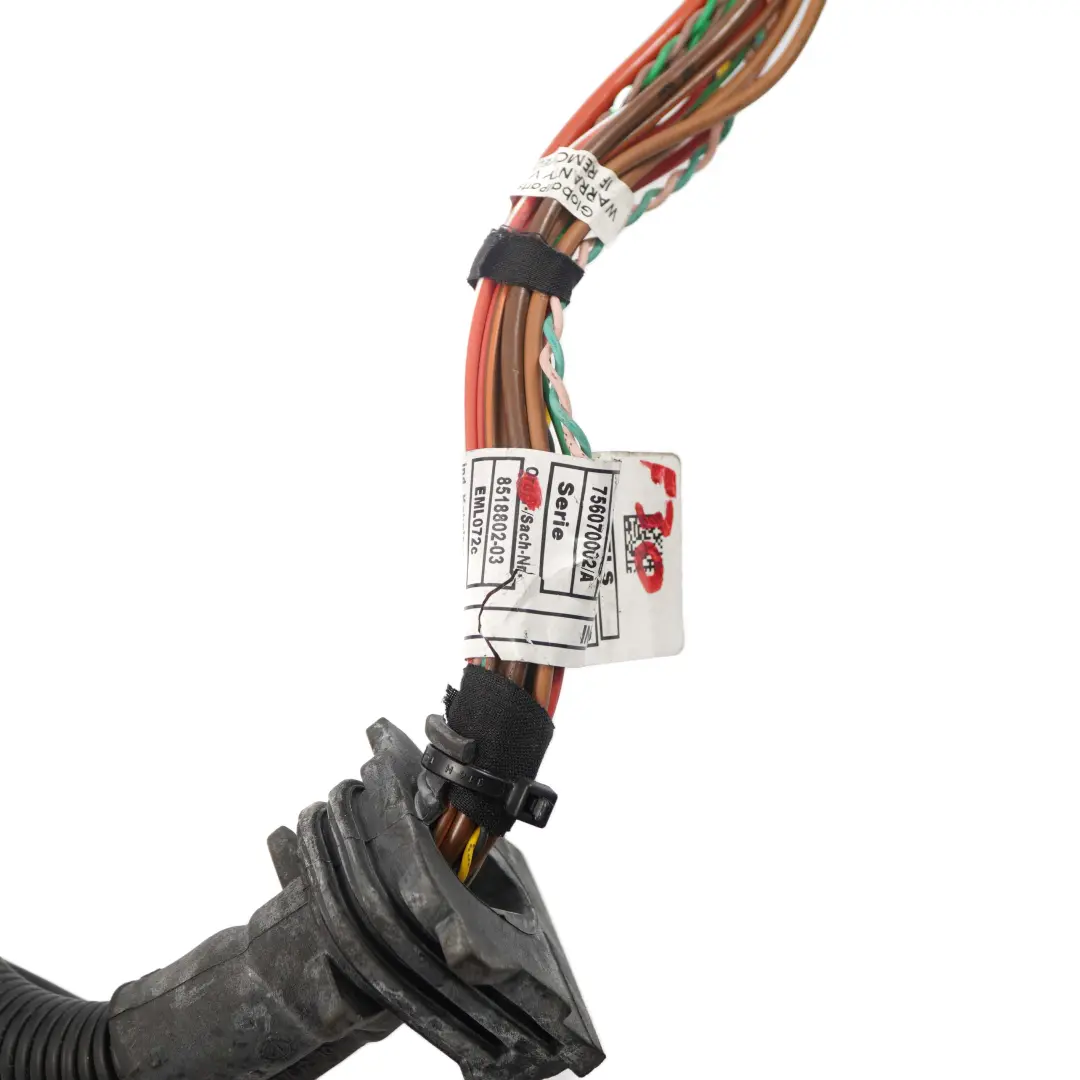 BMW F30 F31 330dX N57N Motor Caja cambios Módulo cableado Cable Loom Arnés 