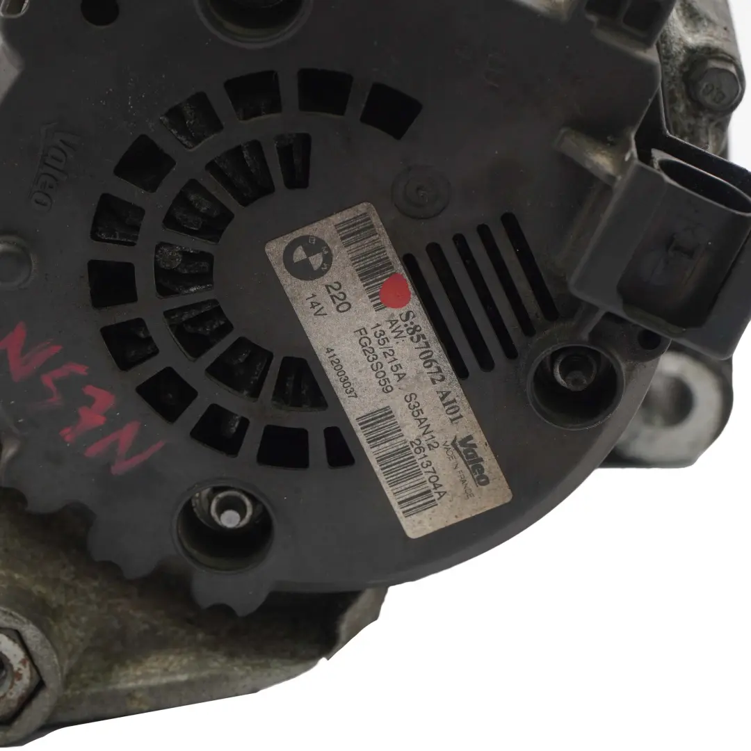 BMW F07 F10 N57N N57Z Alternator 230A 8570672