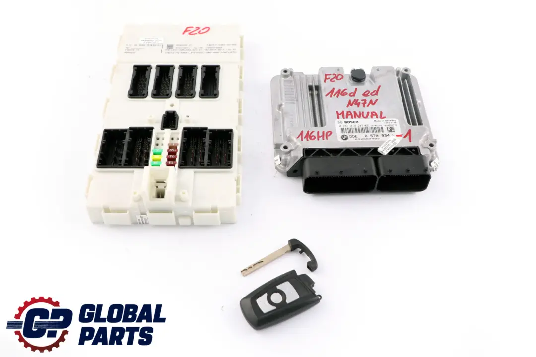N47N 116HP ECU Kit DDE Key FEM BMW 1 Series F20 F21 116d ed Diesel - SKU 8570934-1 - Part number 8570934