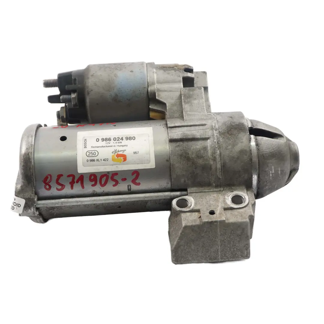 Motor De arranqueBMW F20 F21 F22 F30 F32 N47N Diesel Motor Bosch 0986024980