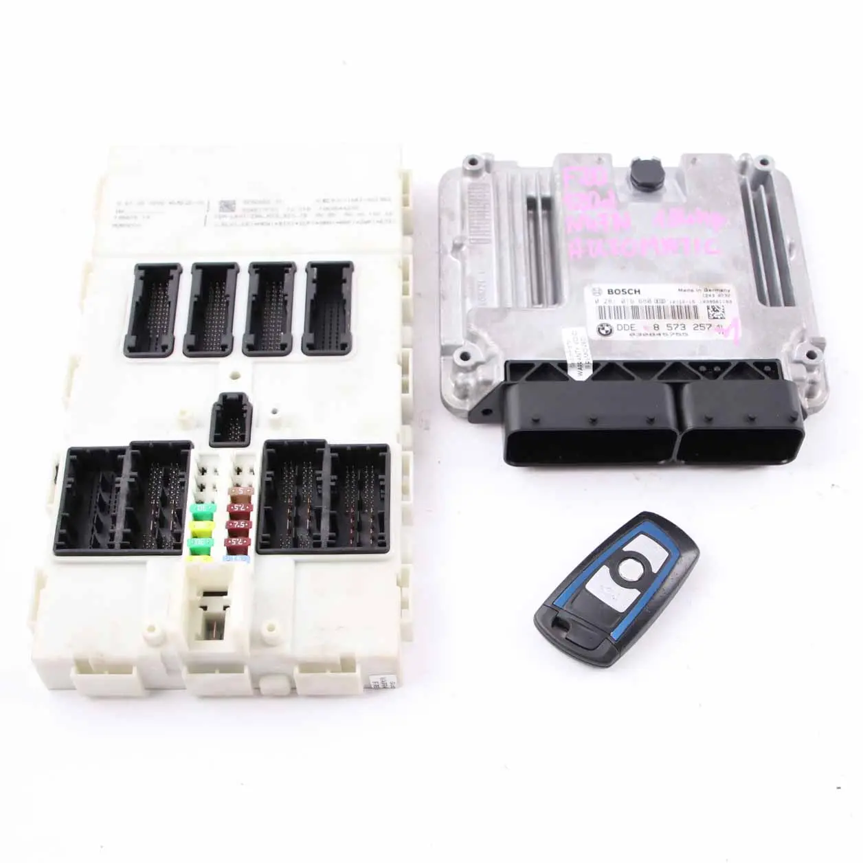 BMW F20 F30 F32 120d 320d 420d Diesel N47N 184HP ECU Kit DDE 8573257 + Key + FEM