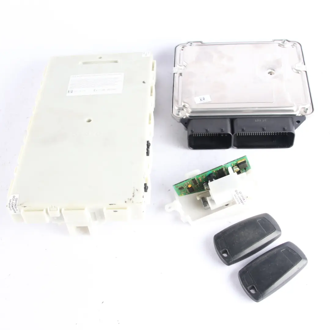 BMW F20 F21 116d N47N 116HP ECU Enigne Unit Kit DDE 8573258 + Keys + FEM Manual