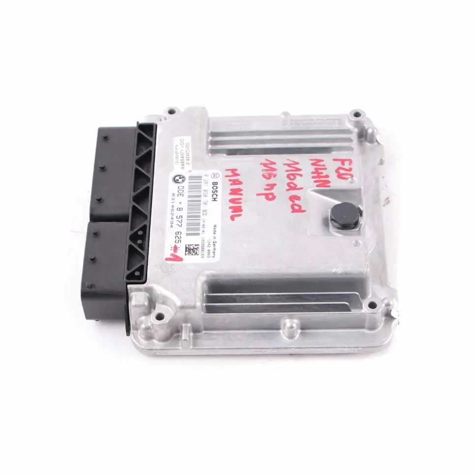 BMW F20 F21 116d ed N47N Engine Control Unit ECU DDE 8577625 Manual Transmission