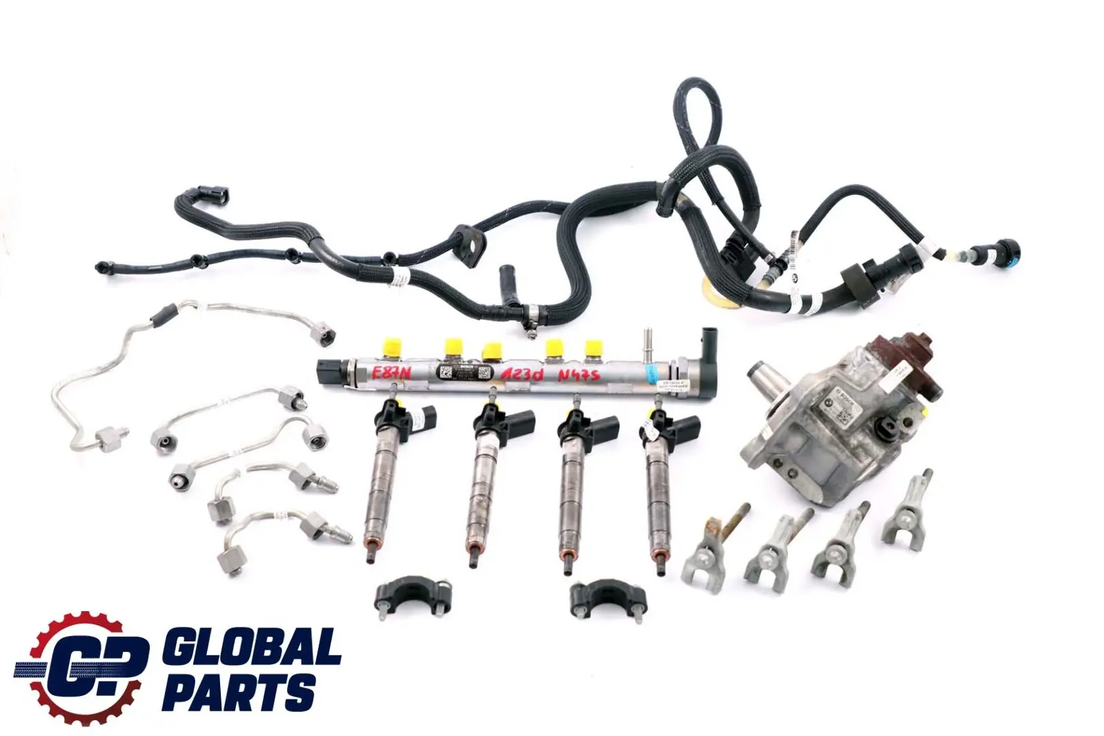 BMW E81 E87 LCI 123d Diesel N47S 204PS Einspritzanlage Kraftstoffeinspritzsystem