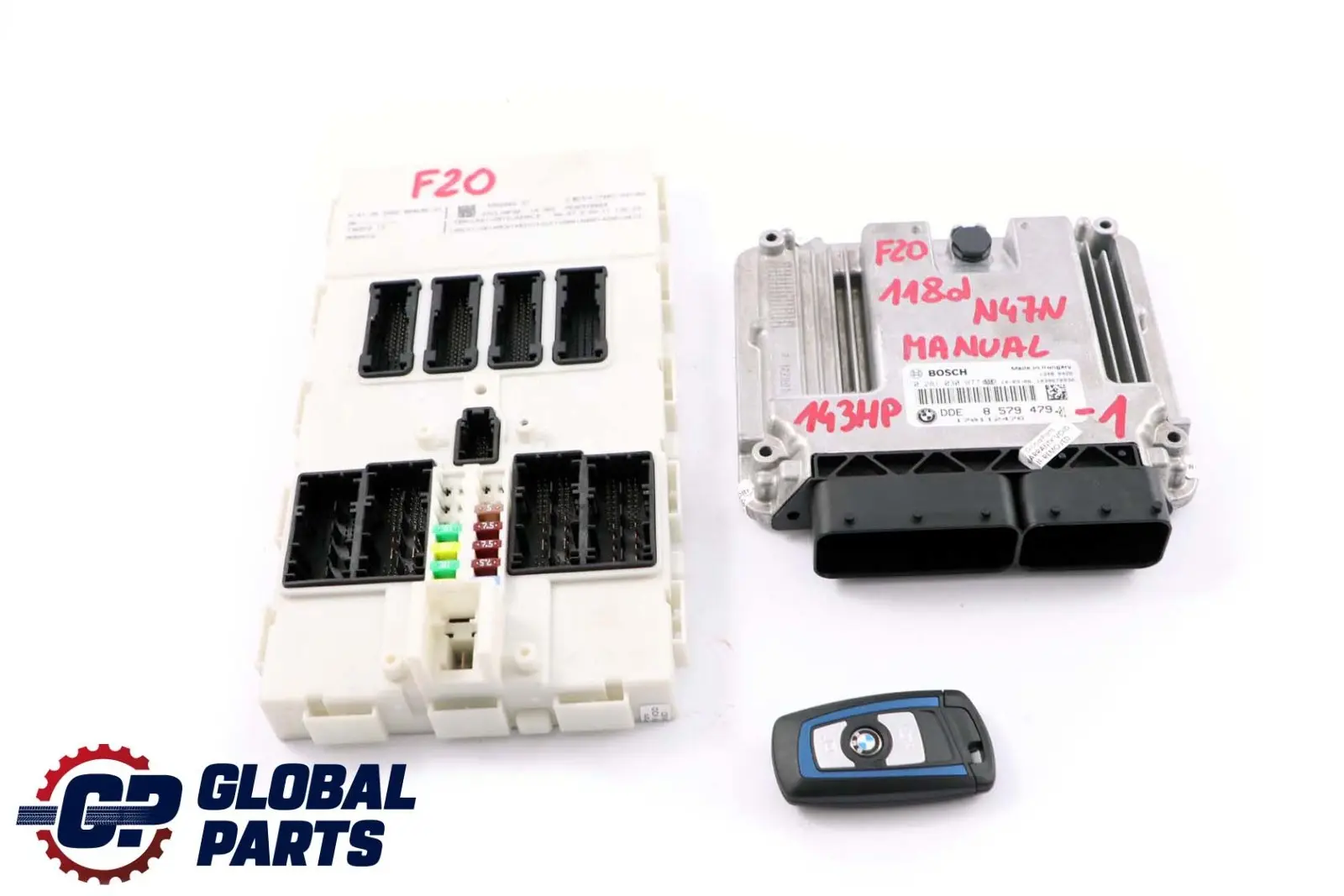 BMW 1 3 Series F20 F21 F30 F31 118d 318d N47N ECU Kit DDE 8579479 + Key + FEM