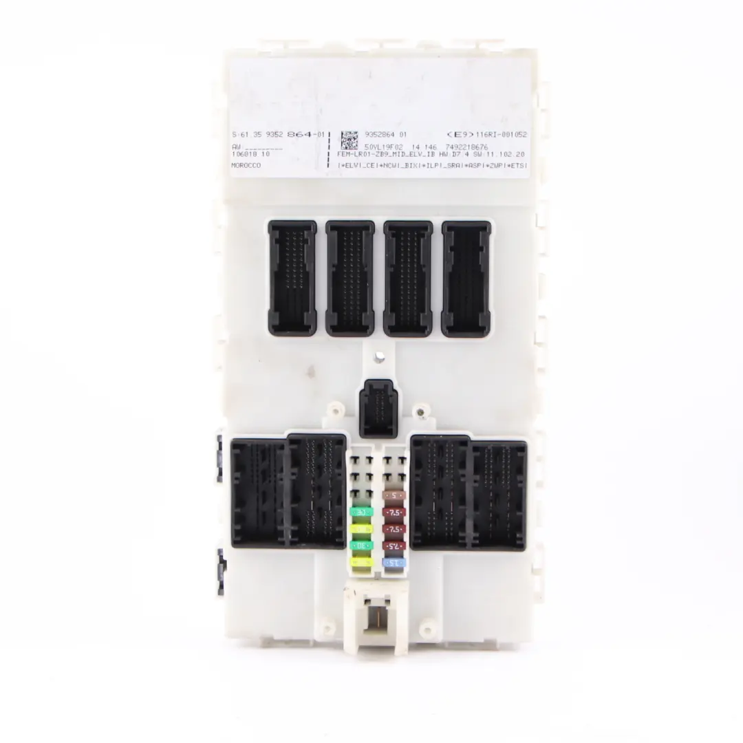 BMW F20 F21 114d Diesel N47N 95HP Engine ECU Kit DDE 8579482 + Key + FEM Manual