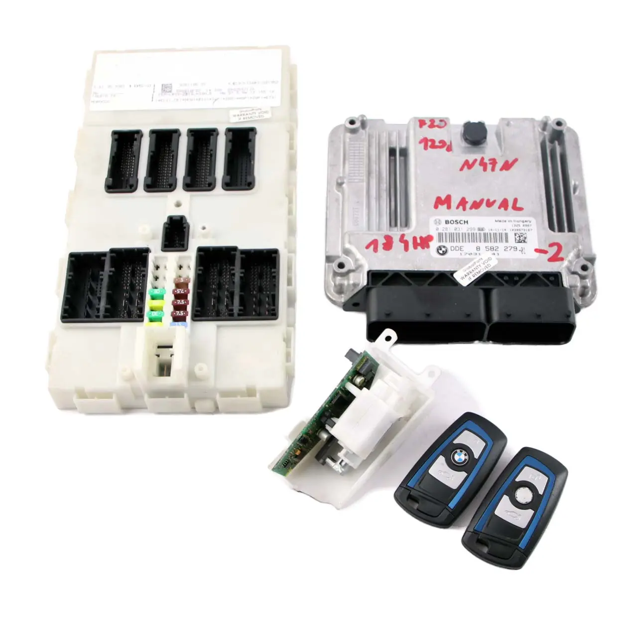 BMW F20 F30 F32 120d 320d 420d N47N 184HP ECU Kit DDE 8582279 Lock Keys FEM