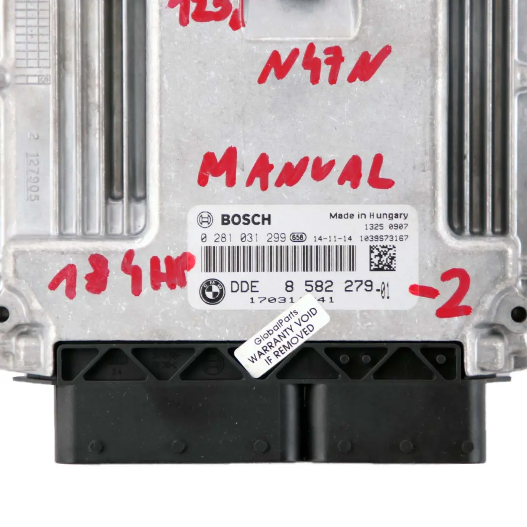 BMW F20 F30 F32 120d 320d 420d N47N 184HP ECU Kit DDE 8582279 Lock Keys FEM 