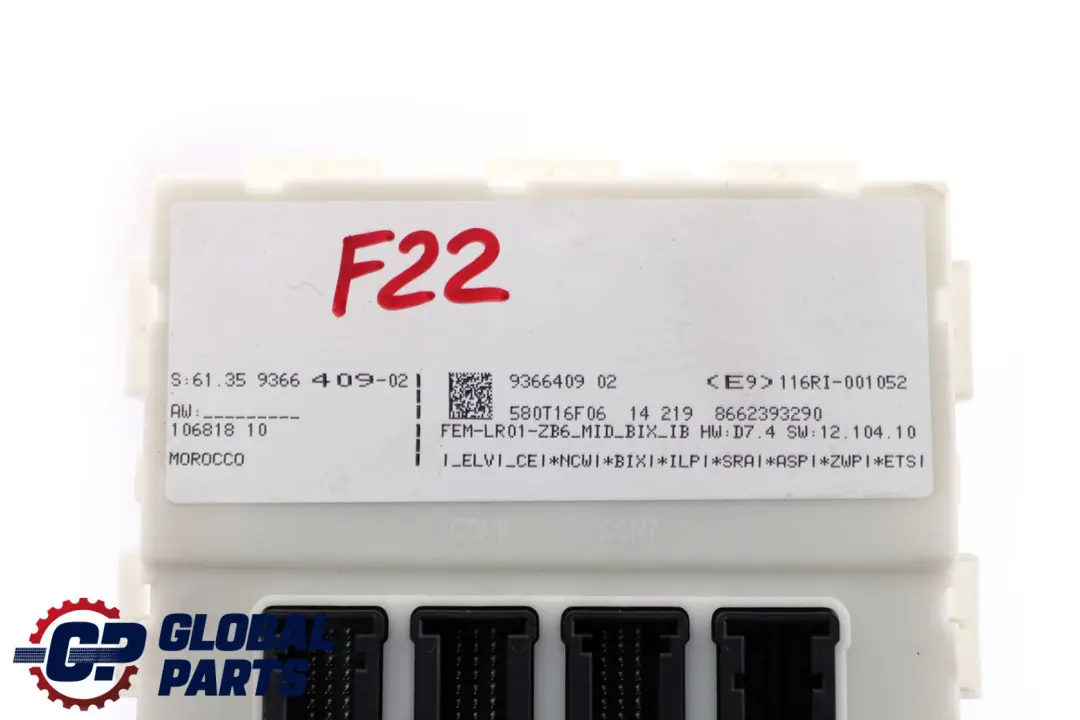 BMW 2 Series F22 Coupe 218d Diesel N47N 143HP ECU Kit DDE 8582281 + Key + FEM