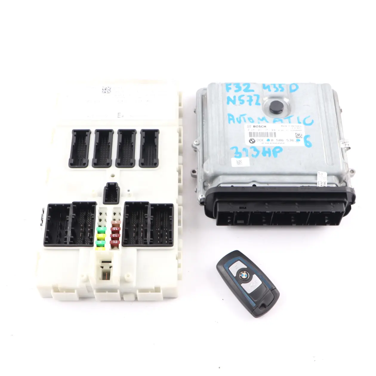 BMW F30 F32 LCI 335D 435D N57Z 313HP Komputer Silnika ECU 8586536 Klucz FEM