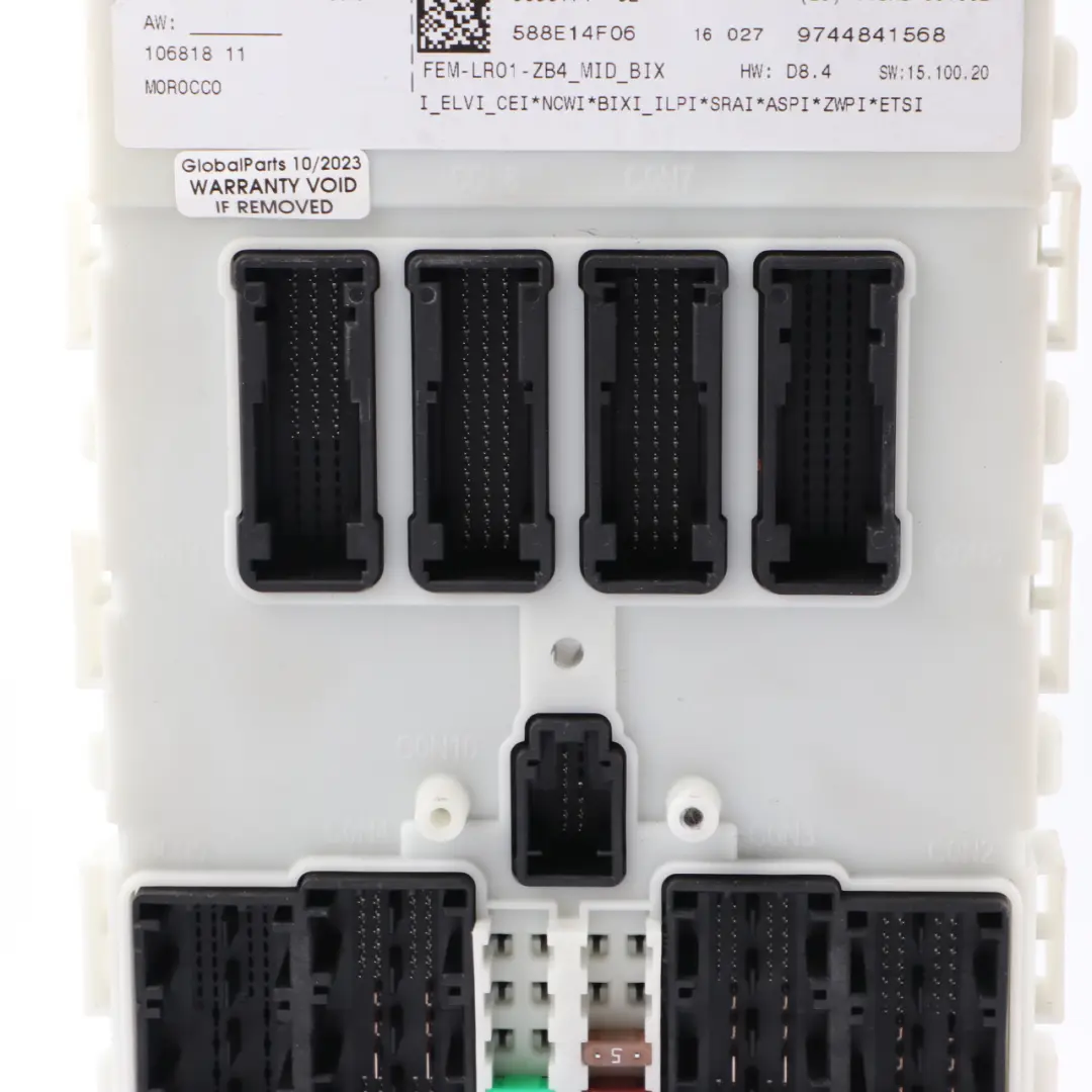 BMW F30 LCI 320d ed B47 163HP Engine ECU Kit DDE 8591073 FEM + Key Manual