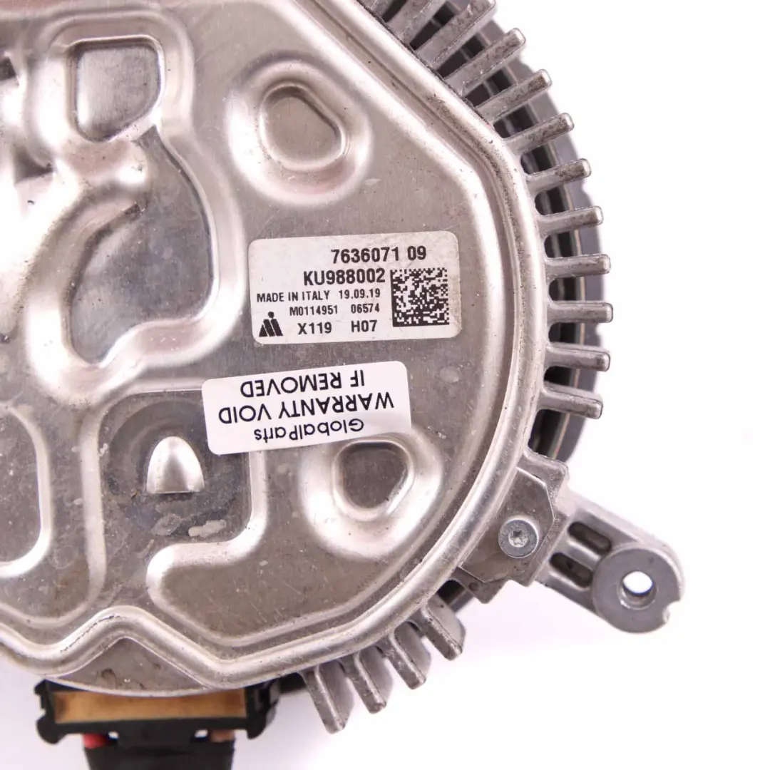 Motor del ventilador radiador BMW F40 F48 Mini F56 F60 Unidad refrigeración 600W