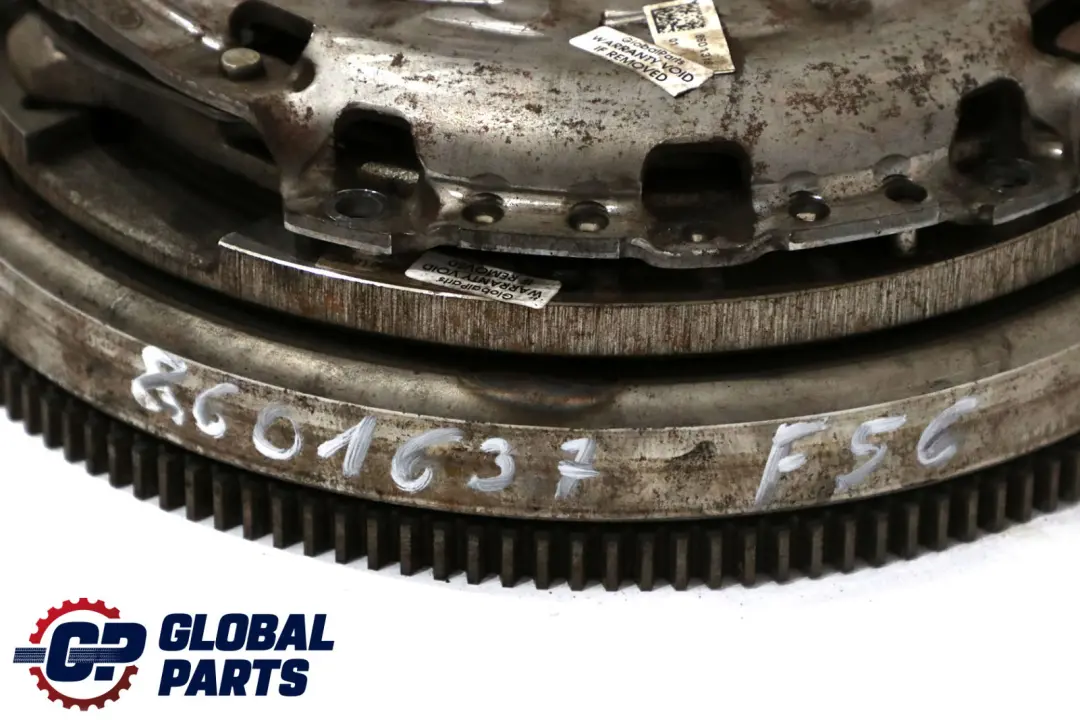 BMW Mini Cooper F55 F56 Diesel B37 Dual Twin Mass Flywheel Clutch Kit 8601637
