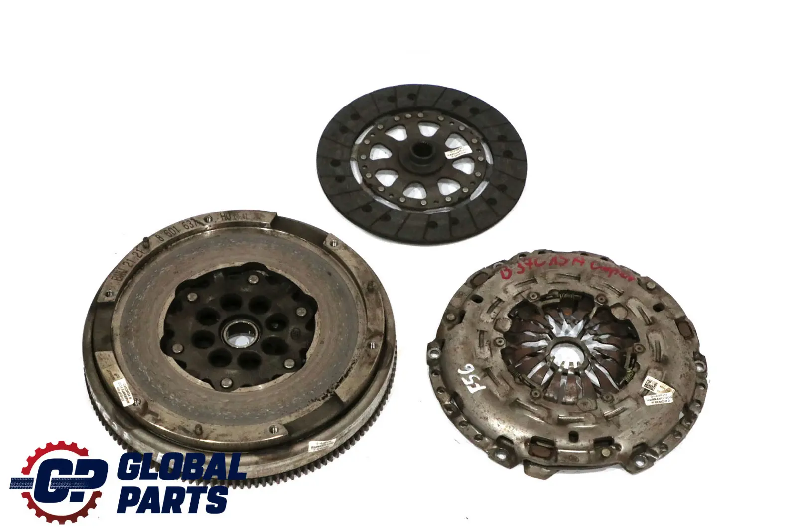 BMW Mini Cooper F55 F56 Diesel B37 Dual Twin Mass Flywheel Clutch Kit 8601637