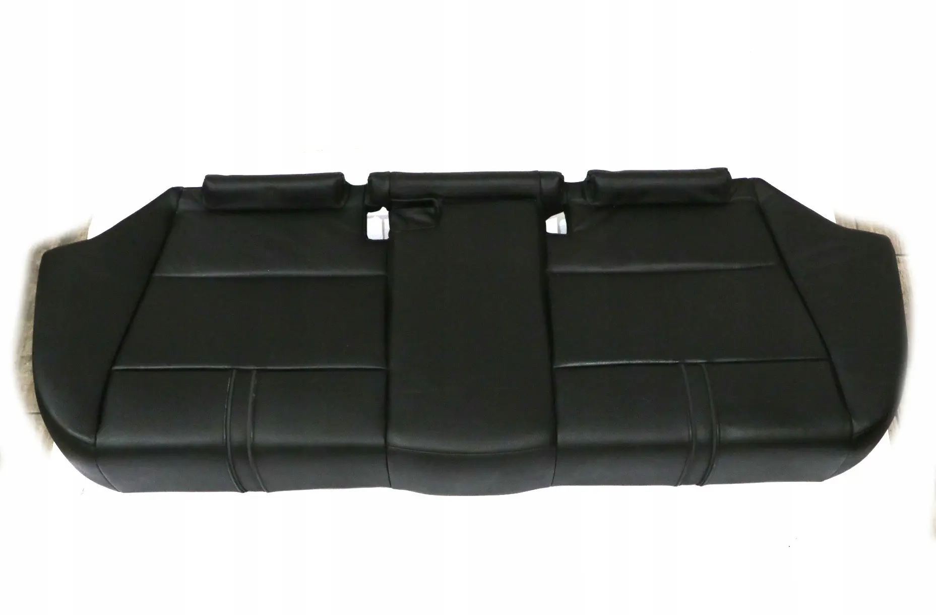 BMW E83 LCI Cuero Negro Interior Asiento Trasero Sofa Banco Base