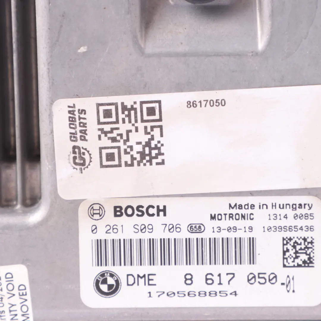 Mini One R56 LCI N16 1.6 98HP Módulo Unidad Control Motor ECU DME 8617050 Manual