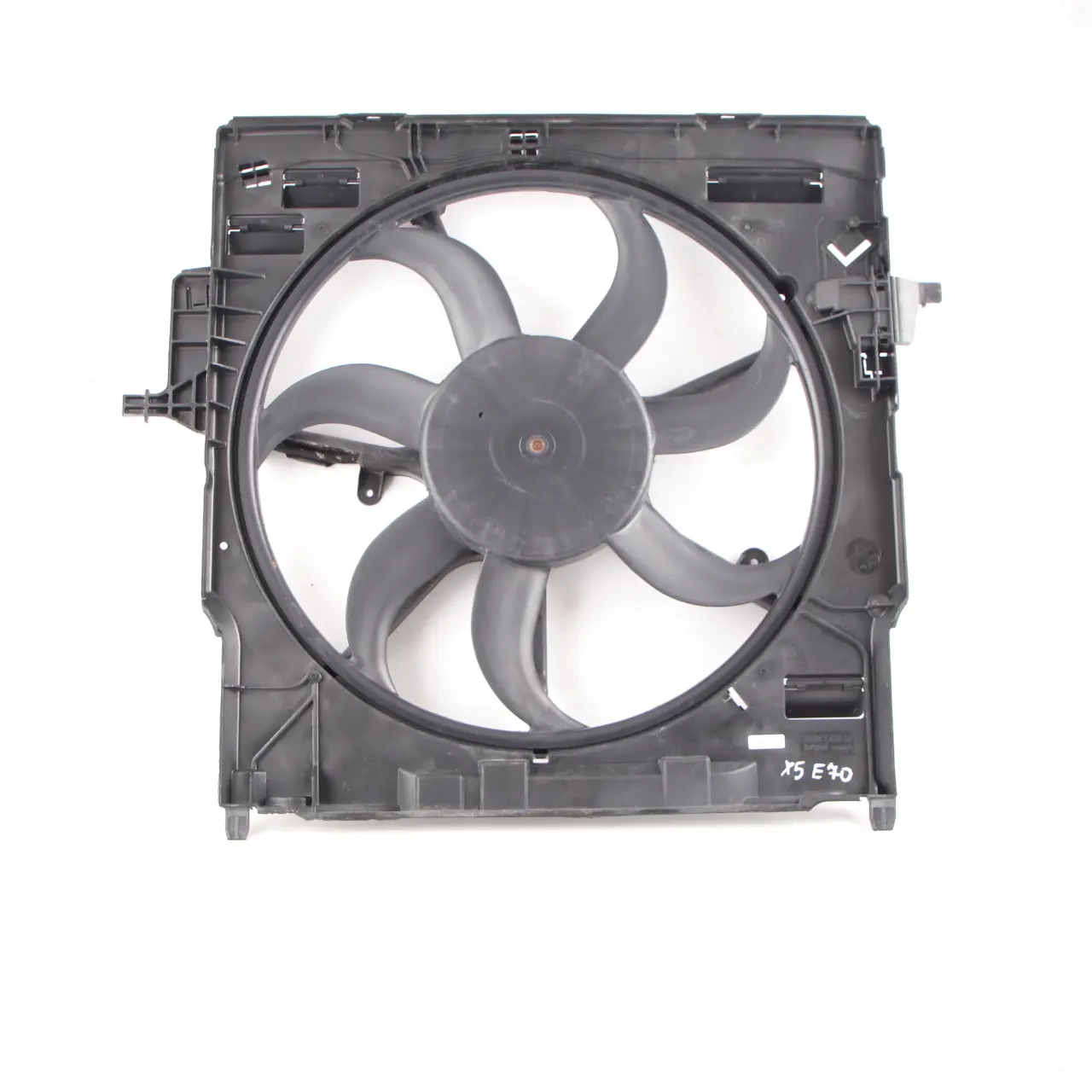 Radiator Fan BMW X5 X6 E70 E71 Engine Cooling Radiator Fan Shroud 600W 7616103