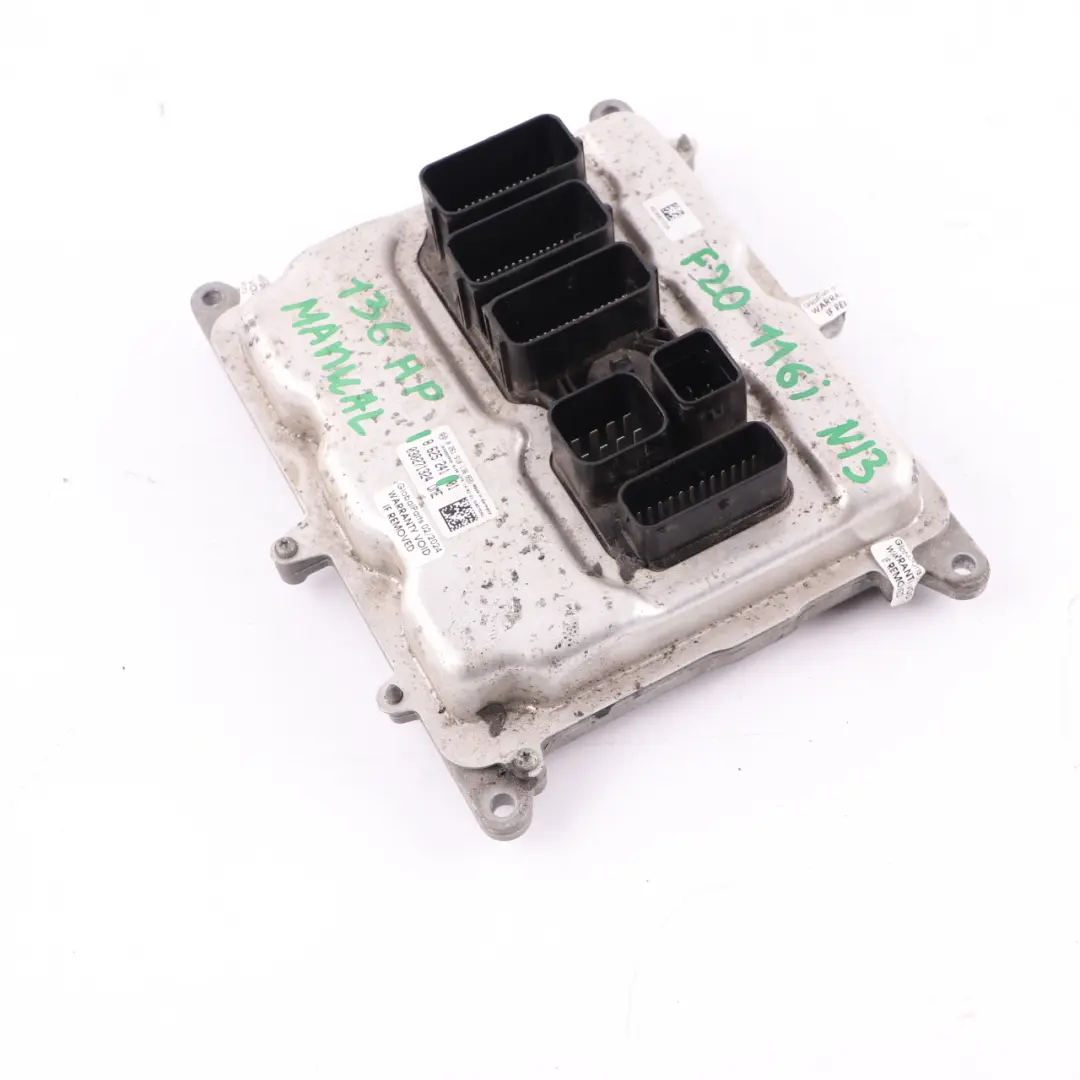 BMW F20 F30 F31 116i 316i N13 136HP Engine ECU Control Unit DME 8625241 Manual
