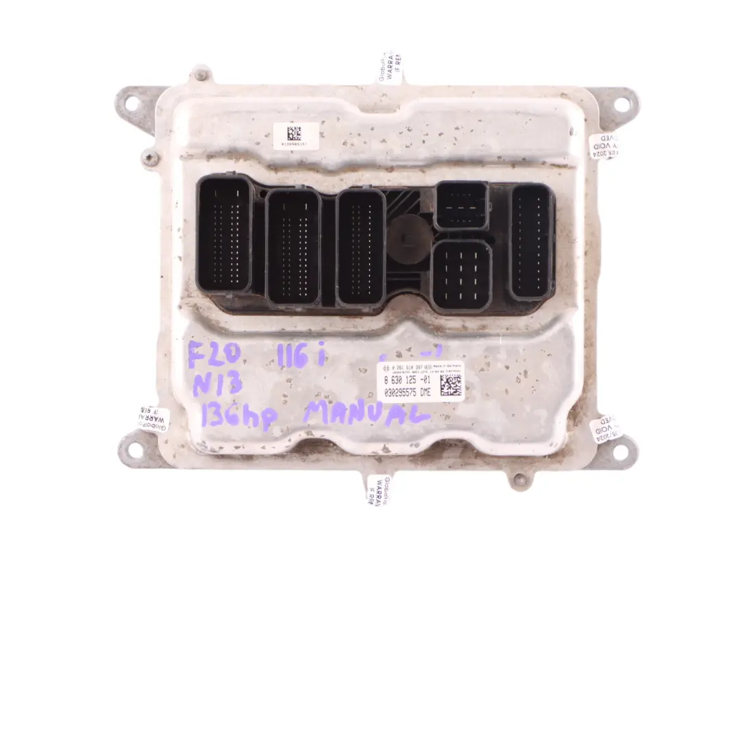 BMW F20 F21 F30 116i 316i N13 136HP Engine ECU KIT DME 8630125 FEM + Key Manual