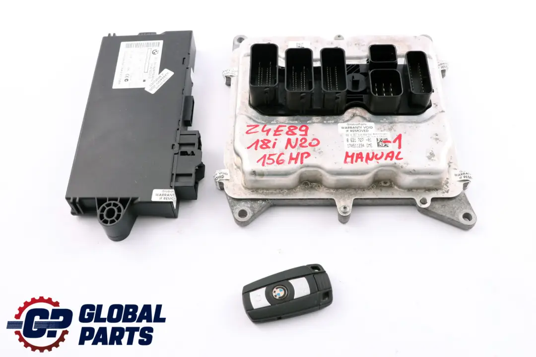 BMW Z4 Series E89 Roadster 18i N20 156HP ECU Kit DME CAS3 + Key 8631727 Manual