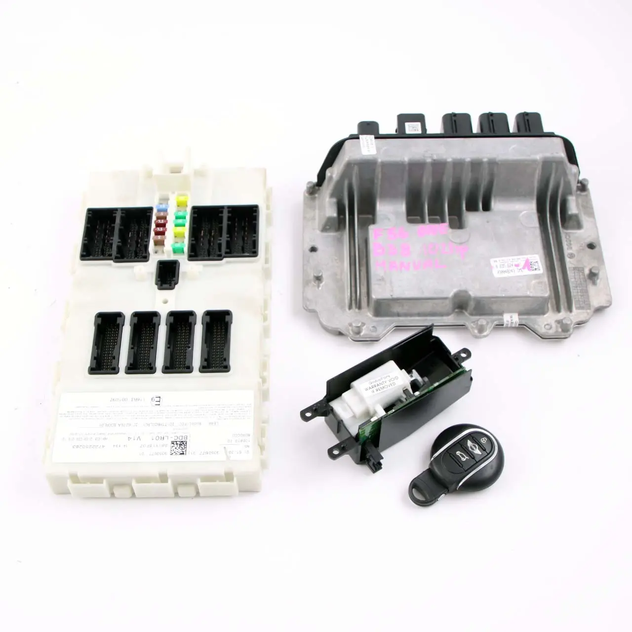 Mini One F56 B38 102HP Petrol Engine ECU Control Unit Kit DDE 8635624 Key Lock