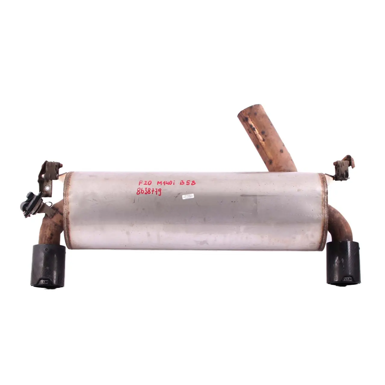 Exhaust Silencer BMW F20 F21 LCI M140i B58 Petrol Rear Back Box Muffler 8650846