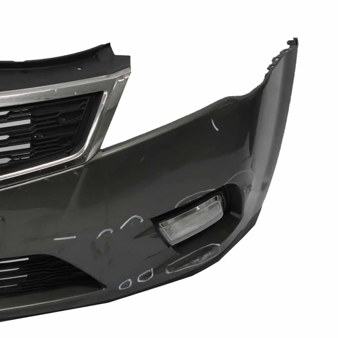 Kia Ceed Mk1 Front Bumper Trim Cover Panel Phoenix Silver Metallic - T4W