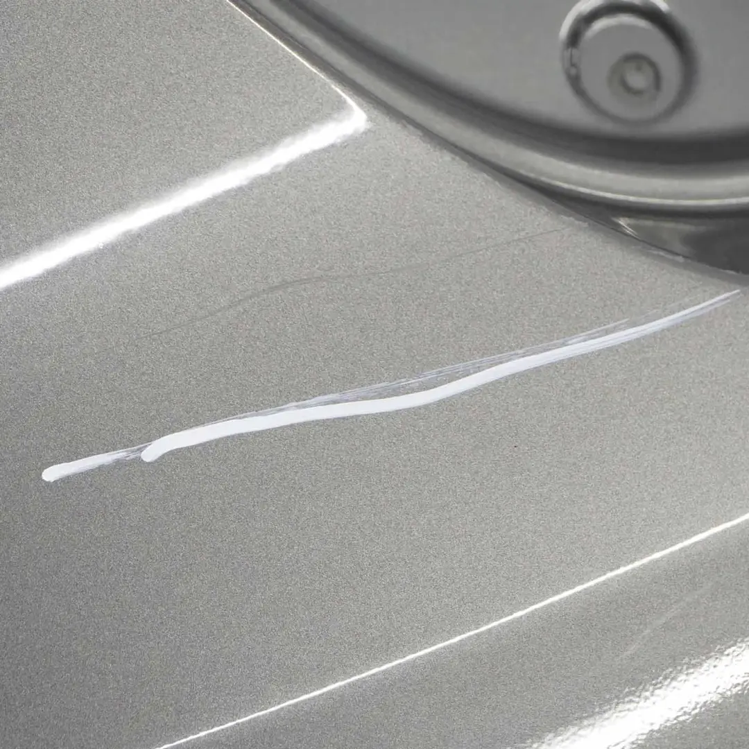 Kia Ceed Mk1 Rear Bumper Trim Cover Panel Phoenix Silver Metallic - T4W