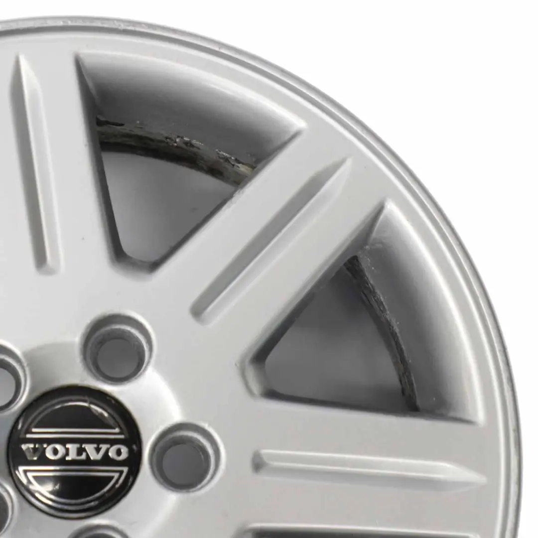 Volvo C30 S40 V50 Silver Alloy Wheel Rim 16" ET:52,5 6,5J 7 Spoke 8665466