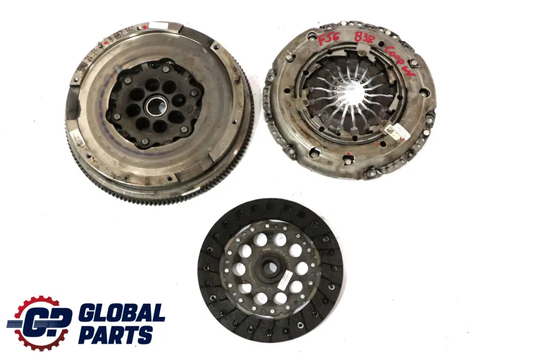 Mini Cooper F55 F56 Petrol B38 Dual Twin Mass Flywheel Clutch Kit 8667360