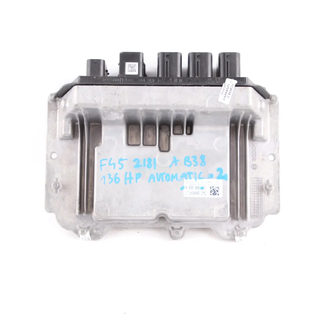 BMW F45 218i B38 136HP Petrol Engine ECU Kit DME 8699946 BDC + Key Automatic