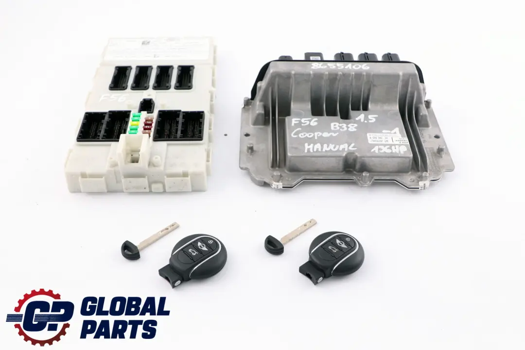 BMW Mini Cooper F56 B38 1.5 136HP Petrol Engine ECU Kit DME 8699949 BDC + 2 Keys