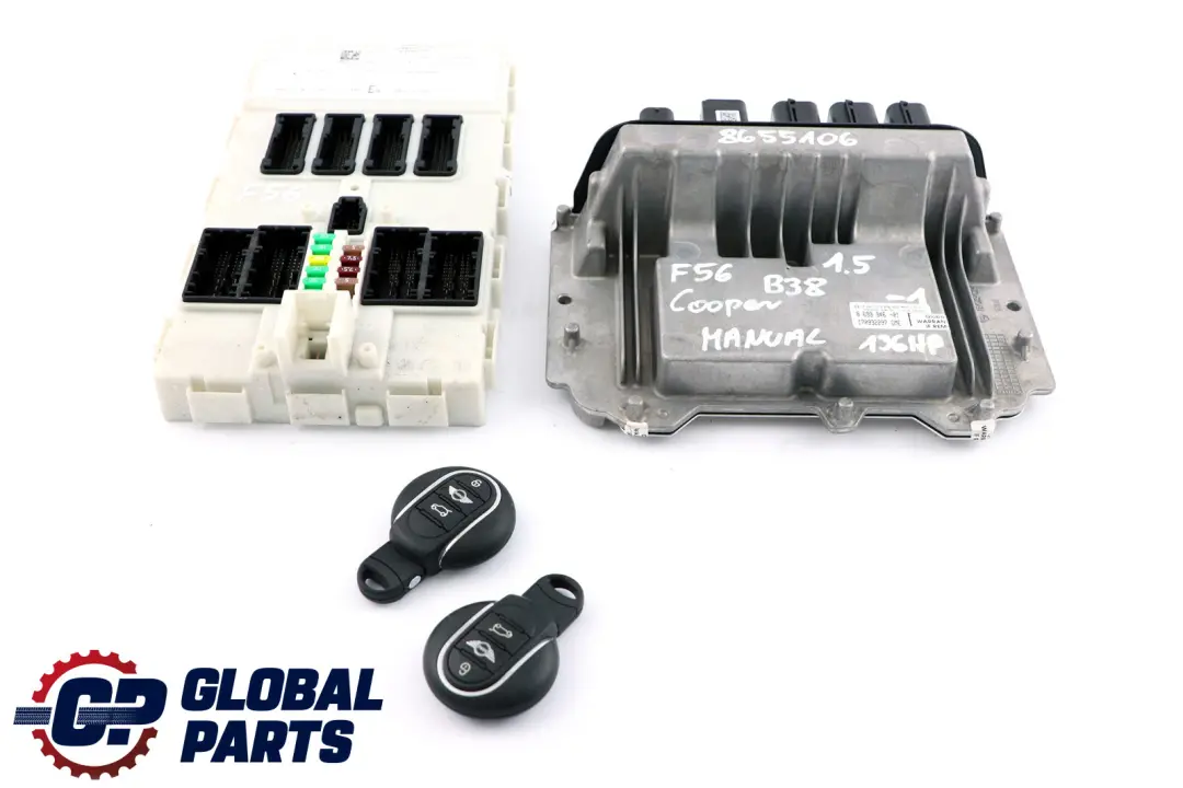 BMW Mini Cooper F56 B38 1.5 136HP Petrol Engine ECU Kit DME 8699949 BDC + 2 Keys