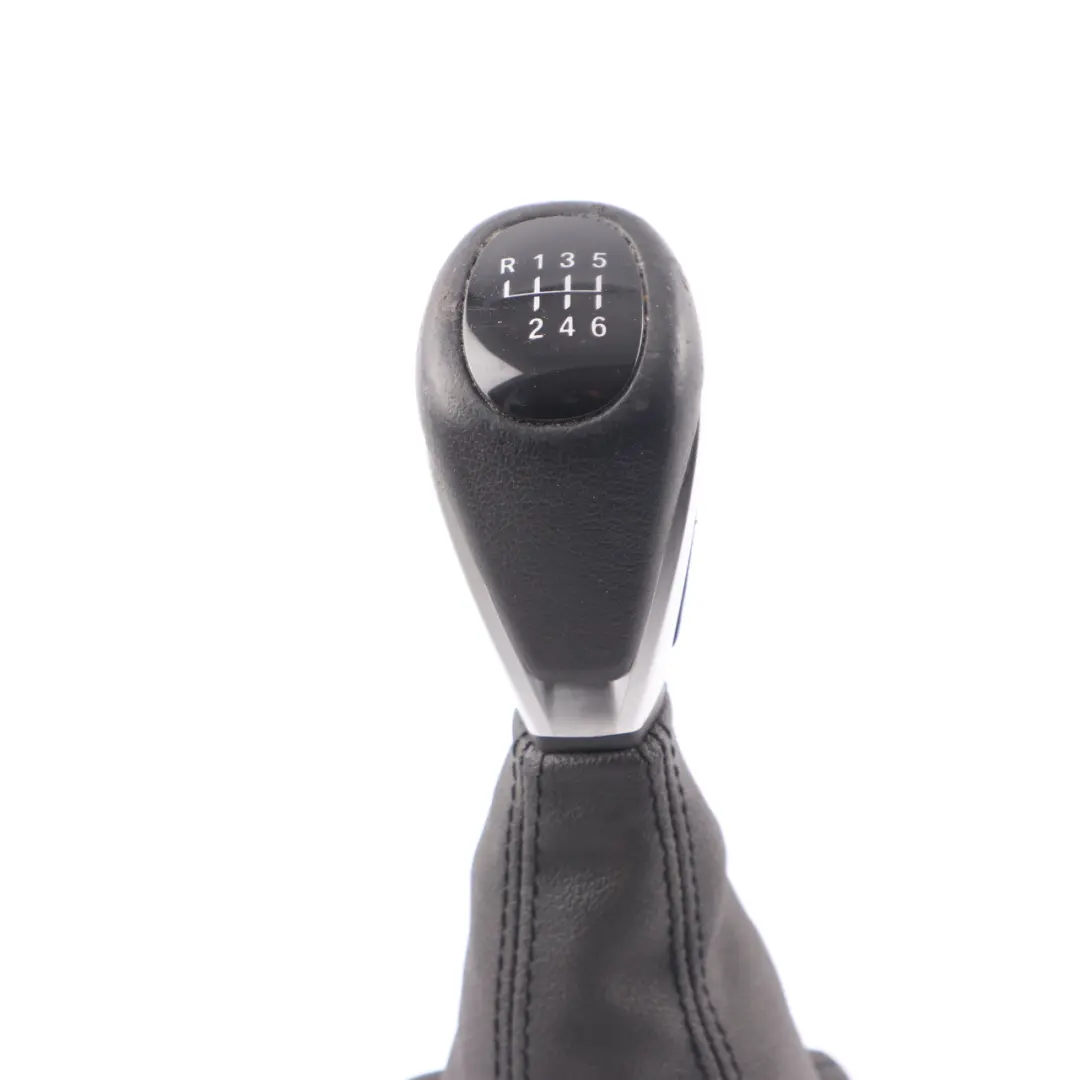 BMW F40 F44 Gear Shift Knob Leather Gaiter 6 Speed Perlglanz Chrom 8740425