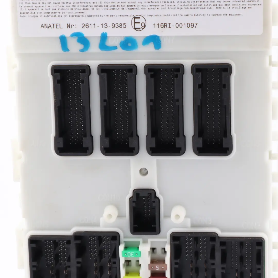 BMW i3 I01 Body Comfort Control Unit BDC Module ECU Lear 8796098