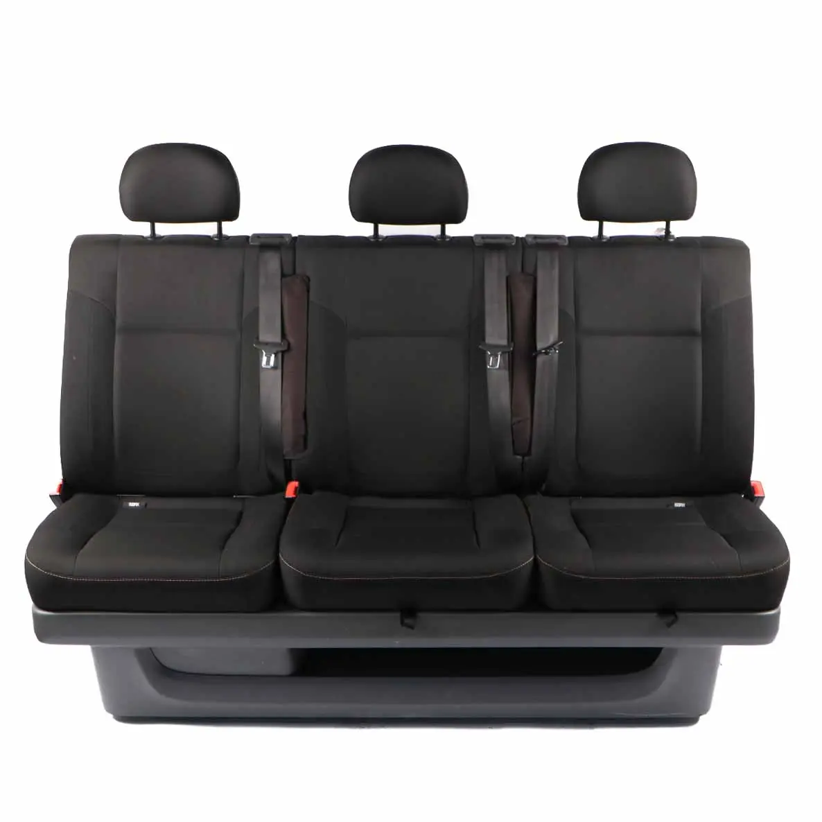 Rear Seat Renault Trafic 2 Three Seater 2nd Row Cloth Black Interior Cloth