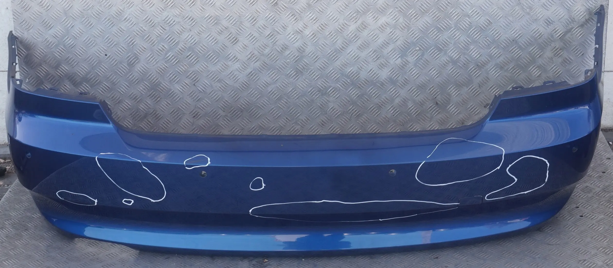 BMW 3 Series E92 E93 Rear Bumper Panel PDC Montegoblau Blue - A51