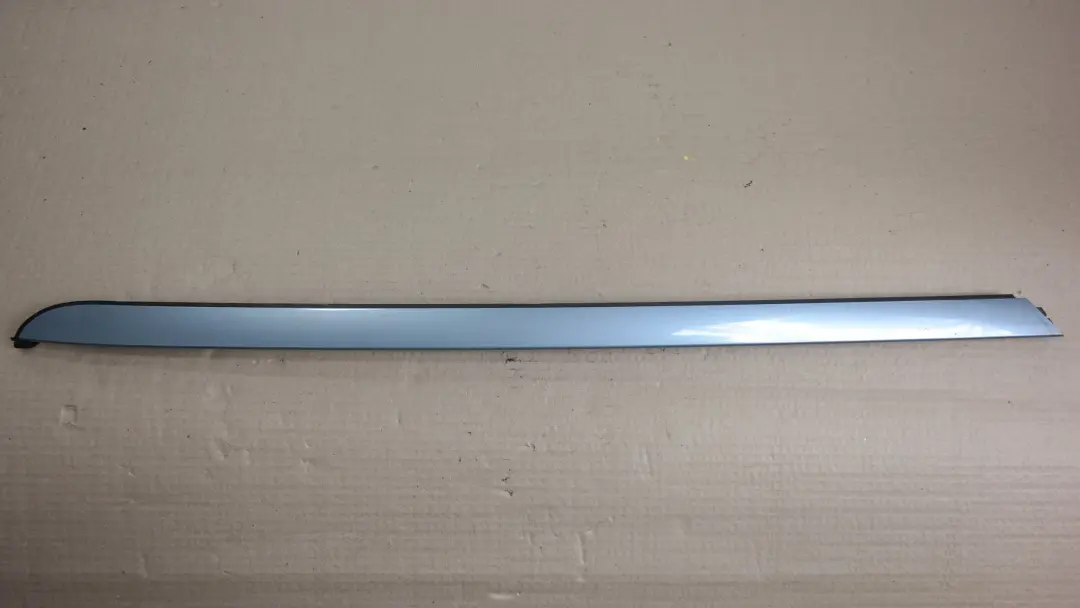 BMW X3 Series E83 Front Left N/S Windscreen Drip Moulding Trim Bluewater Blue