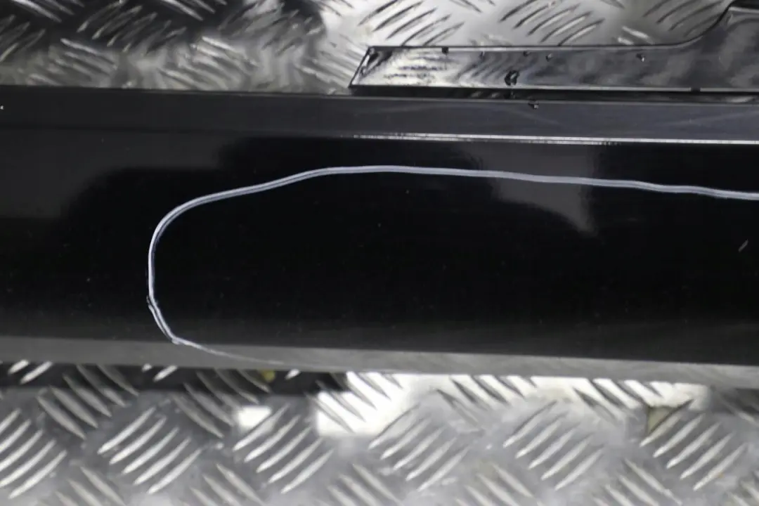 BMW E92 E93 1 Sill Strip Faldon Lateral Izquierdo Schwarz 2 Negro - 668