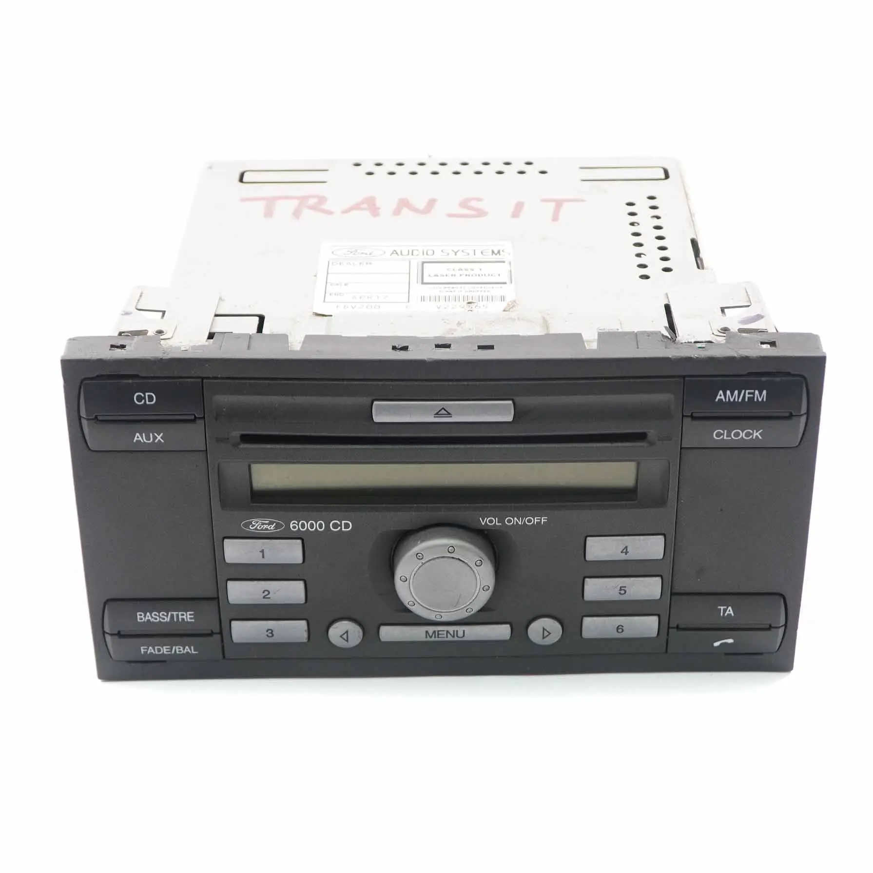 Radio Head Unit Ford Transit 6000 CD Media Player Unit 8C1T-18C815-AD