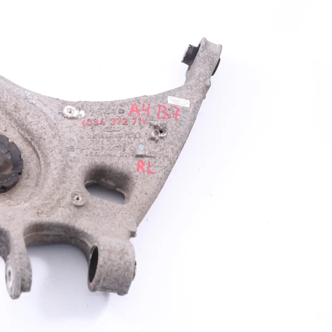 Audi A4 B7 Brazo de Control Trasero Wishbone Eje Suspensión Izquierda 03437271