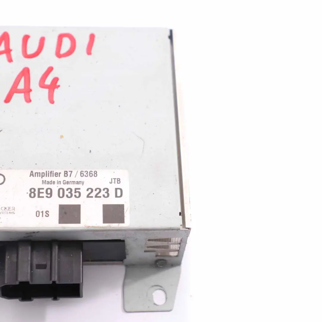 Audi A4 B7 Audio Radio Antena Amplificador Unidad Control Harman 8E9035223D