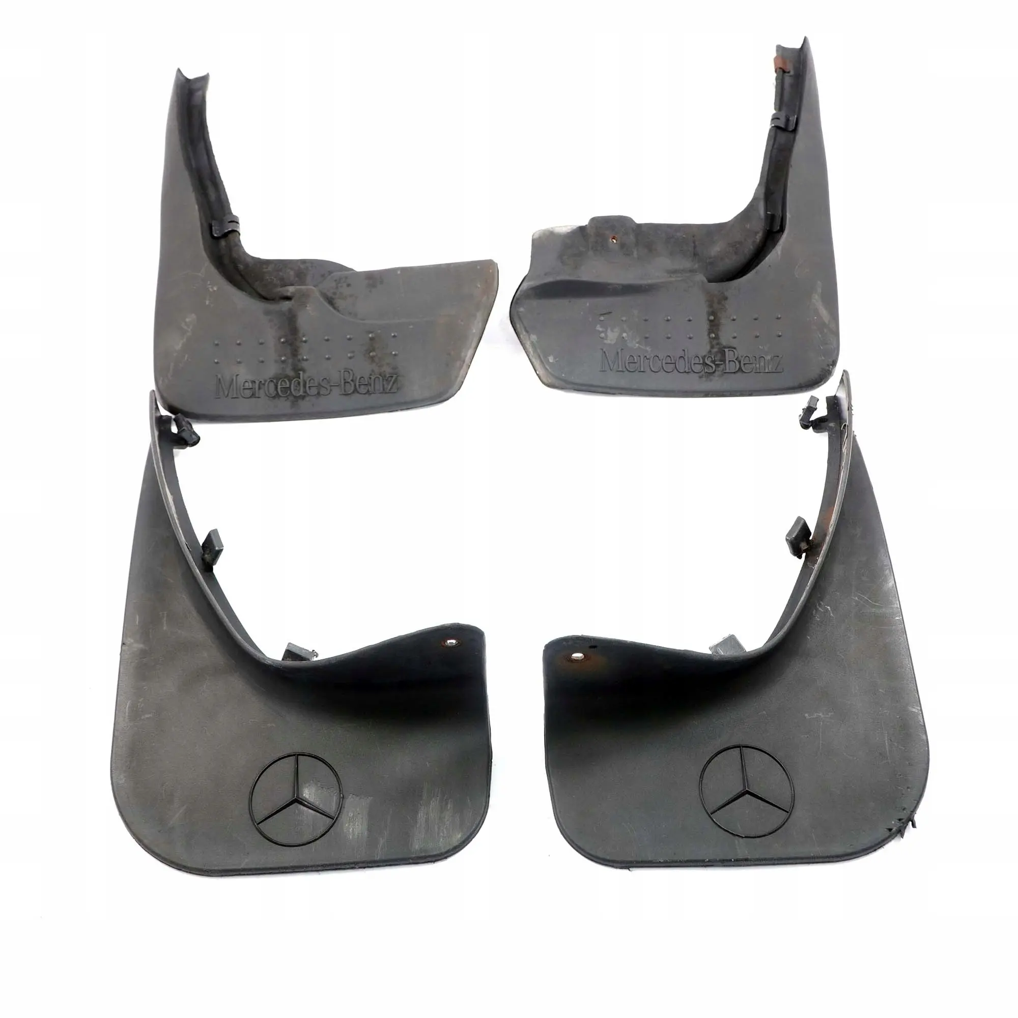 Mercedes-Benz CLK W208 C208 Front Rear Mud Flaps Spalsh Guard Cover Trim Set