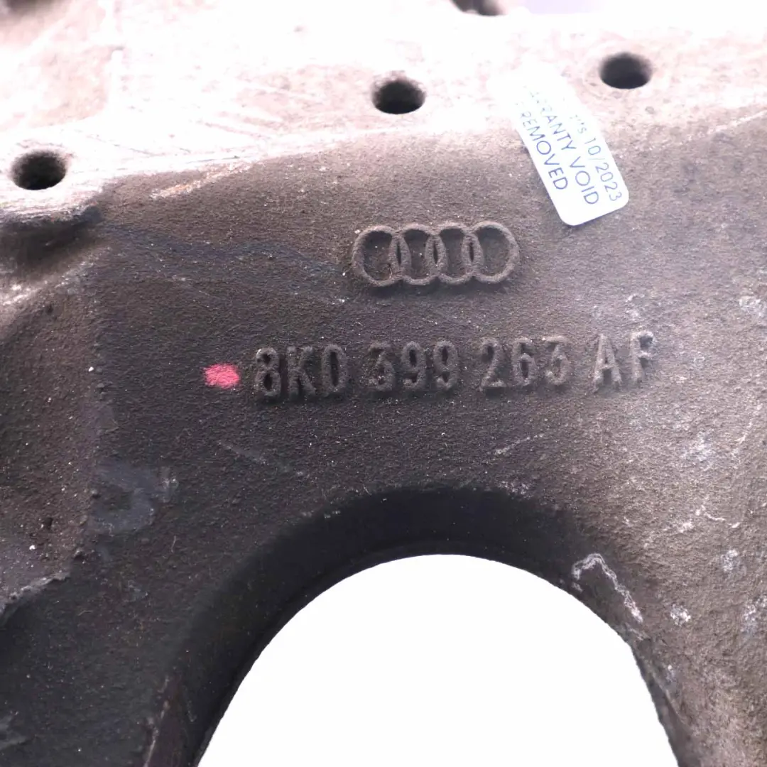 Soporte caja de cambios Audi A4 B8 Soporte de transmisión Travesaño 8K0399263AF