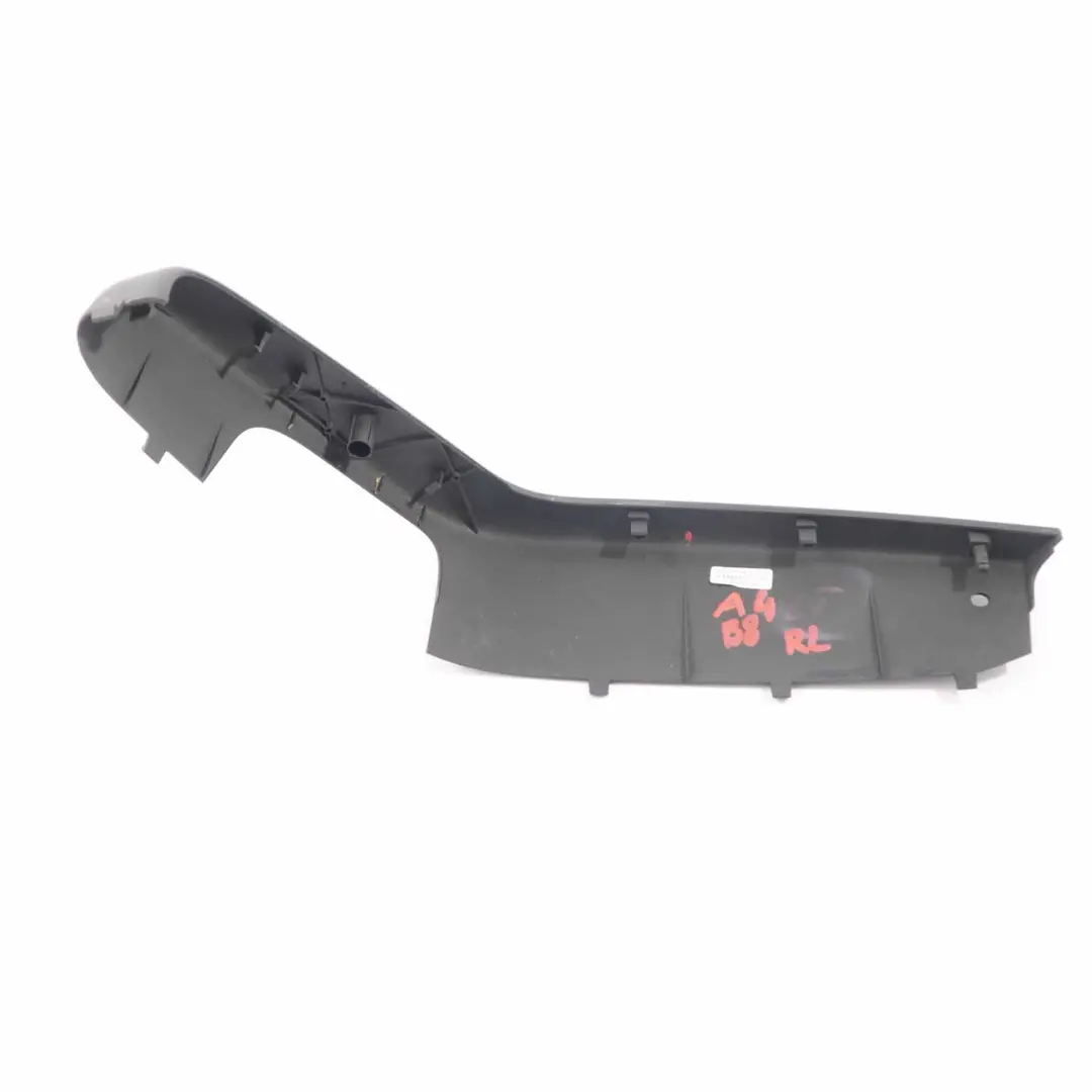 Audi A4 B8 Tapa Apoyabrazos Puerta Panel Trasero Izquierdo Negro 8K0868823