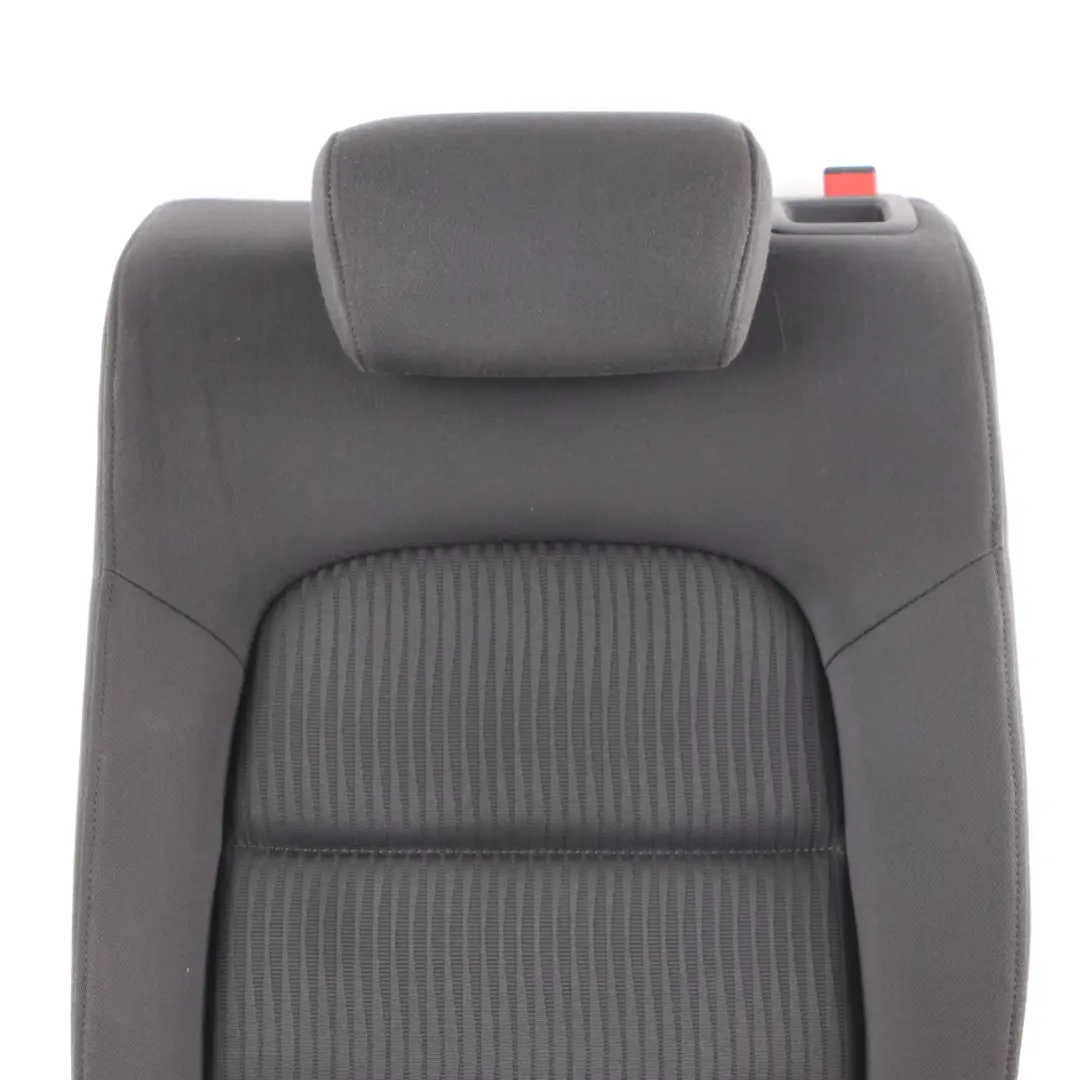 Rear Seat Backrest Audi A4 B8 Avant Left N/S Seat Back Cover Cloth Fabric Black