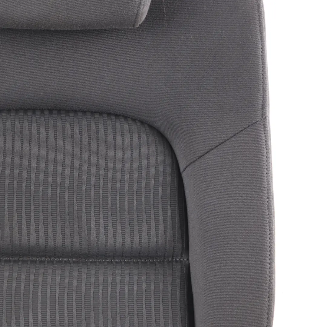 Rear Seat Backrest Audi A4 B8 Avant Left N/S Seat Back Cover Cloth Fabric Black