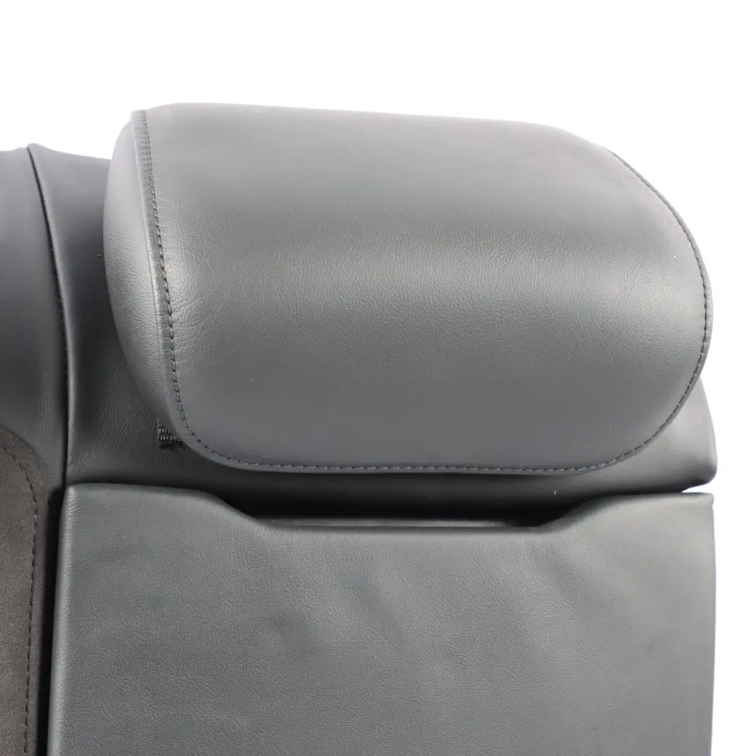 Audi RS4 B8 Rear Seat Backrest Right O/S Black Leather Alcantara 8K0885806BJ