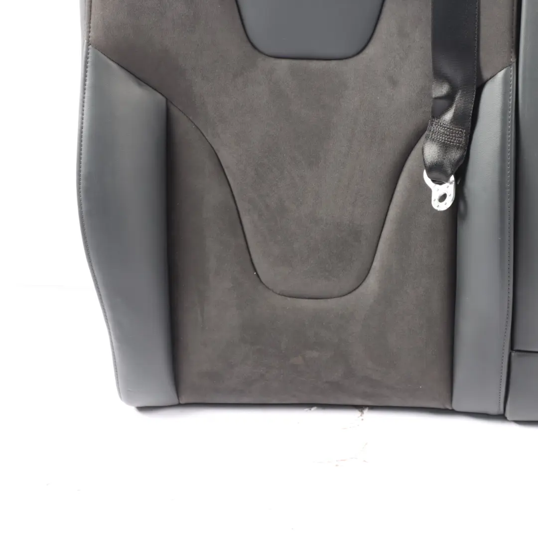 Audi RS4 B8 Rear Seat Backrest Right O/S Black Leather Alcantara 8K0885806BJ